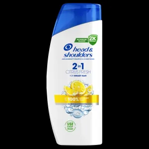 Head & Shoulders Citrus Fresh 2v1 šampón proti lupinám pre mastné vlasy 625 ml