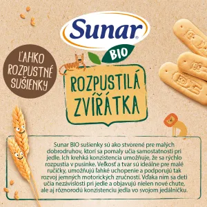 Sunar BIO Rozpustilé zvieratka 160g