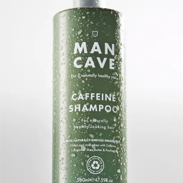 MANCAVE vlasový šampón s obsahom kofeínu 500ml