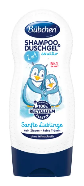 BÜBCHEN Kids šampón a sprchový gél Môj miláčik 230 ml