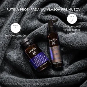 Apivita Men's Tonic Shampoo Rosemary šampón proti vypadávaniu vlasov 250 ml