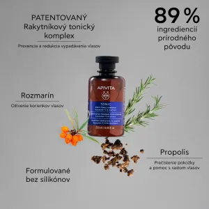 Apivita Men's Tonic Shampoo Rosemary šampón proti vypadávaniu vlasov 250 ml