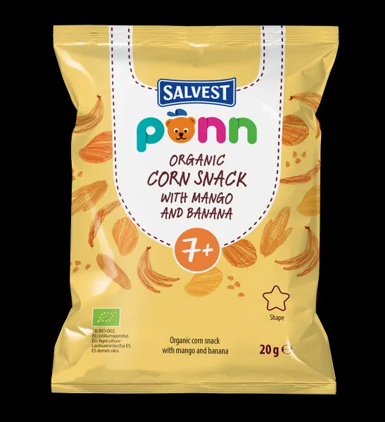 SALVEST Põnn BIO Mangové chrumky