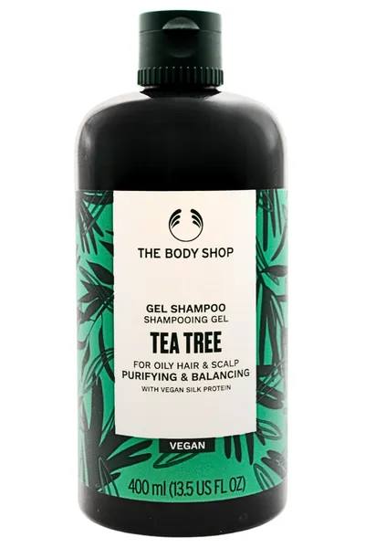 The Body Shop Tea Tree Shampoo čistiaci šampón na mastné vlasy 200 ml