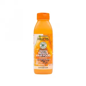 Garnier Fructis Papaya Hair Food regeneračný šampón pre poškodené vlasy 350 ml