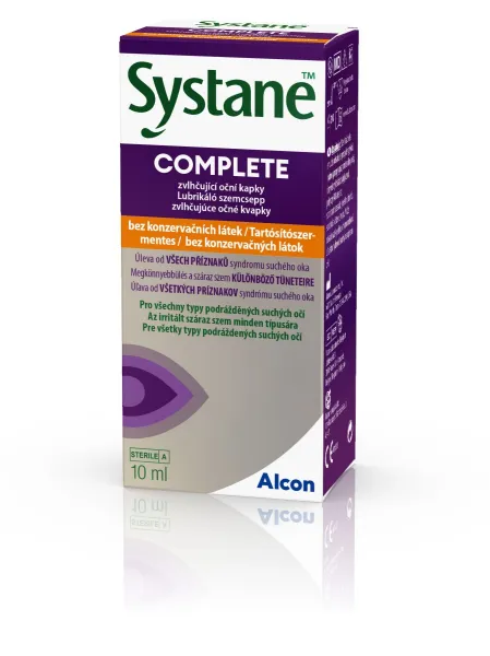 Systane COMPLETE Bez konzervačných látok 10 ml