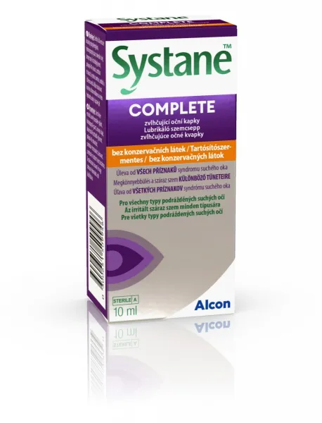 Systane COMPLETE Bez konzervačných látok 10 ml