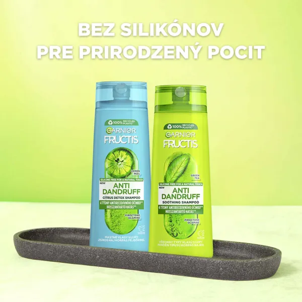 Garnier Fructis Antidandruff šampón proti lupinám pre všetky typy vlasov 250 ml