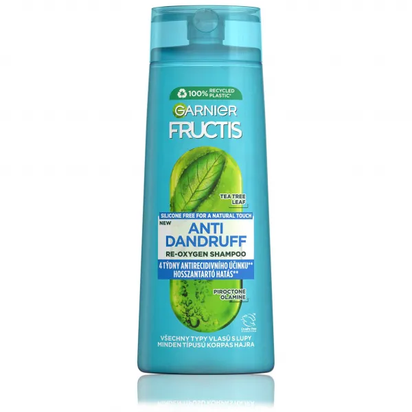 Garnier Fructis Antidandruff šampón proti lupinám pre všetky typy vlasov 250 ml