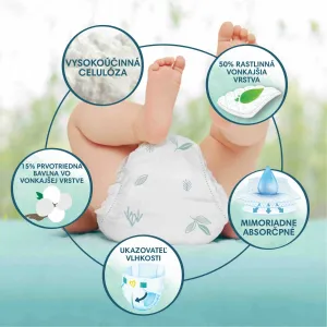 PAMPERS Harmónia plienky M box S4 174 kusov