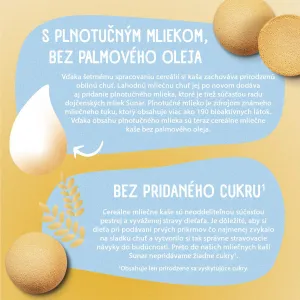 Sunar mliečna KAŠA 8 CEREÁLIÍ Na dobrú noc