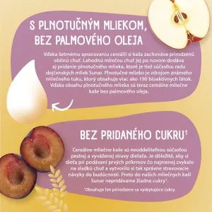 Sunar mliečna KAŠA 8 CEREÁLIÍ