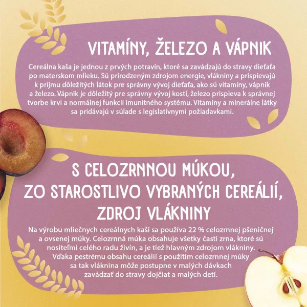 Sunar mliečna KAŠA 8 CEREÁLIÍ