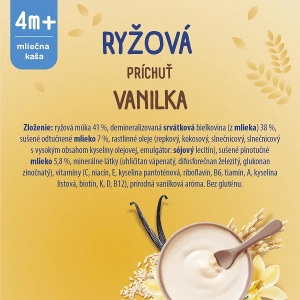 Sunar mliečna KAŠA RYŽOVÁ