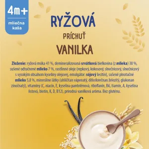 Sunar mliečna KAŠA RYŽOVÁ