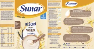 Sunar mliečna KAŠA RYŽOVÁ