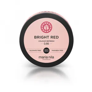 Maria Nila Colour Refresh Bright Red jemná vyživujúca maska bez permanentných farebných pigmentov výdrž 4 – 10 umytí 0.66 100 ml