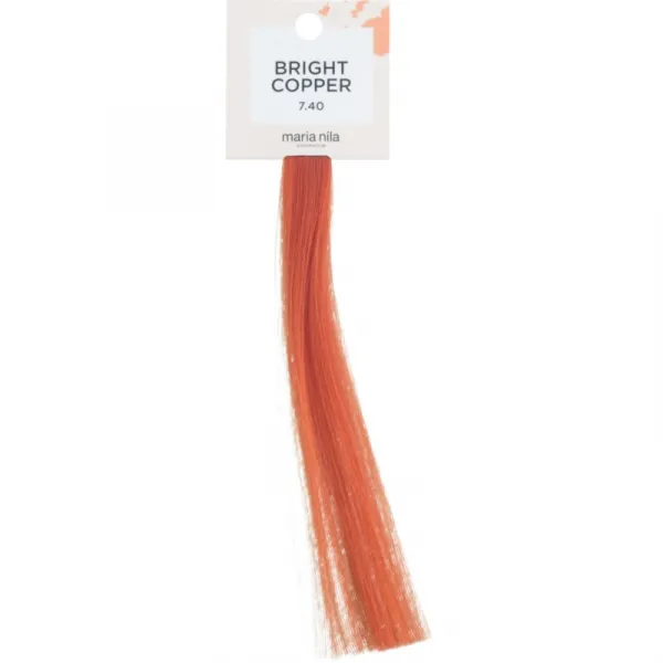 Maria Nila Colour Refresh Bright Copper jemná vyživujúca maska bez permanentných farebných pigmentov výdrž 4 – 10 umytí 7.40 300 ml