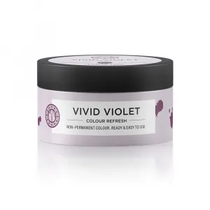 Maria Nila Colour Refresh Vivid Violet jemná vyživujúca maska bez permanentných farebných pigmentov výdrž 4 – 10 umytí 0.22 100 ml