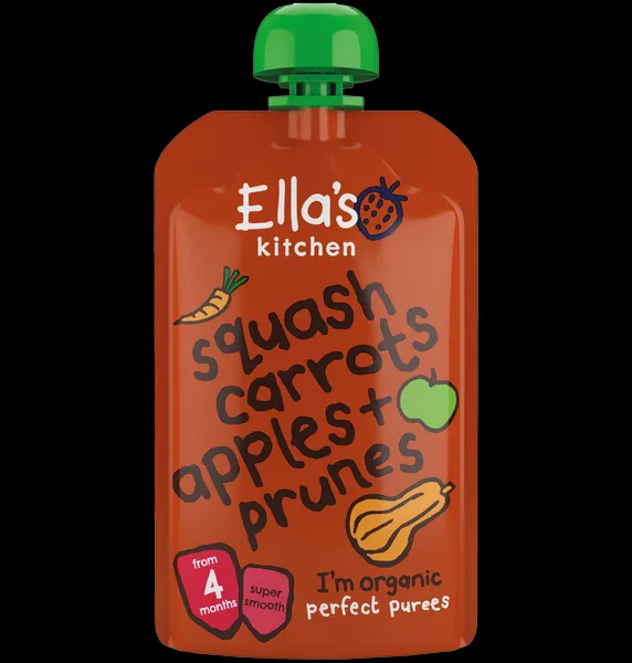 Ella's Kitchen BIO Tekvica, mrkva, jablko a slivka