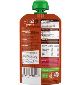 Ella's Kitchen BIO Tekvica, mrkva, jablko a slivka