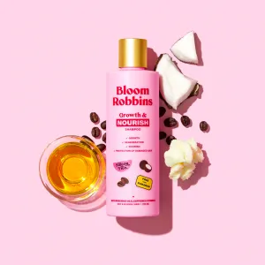 Bloom Robbins Growth & Nourish šampón pre zdravé a krásne vlasy 250 ml