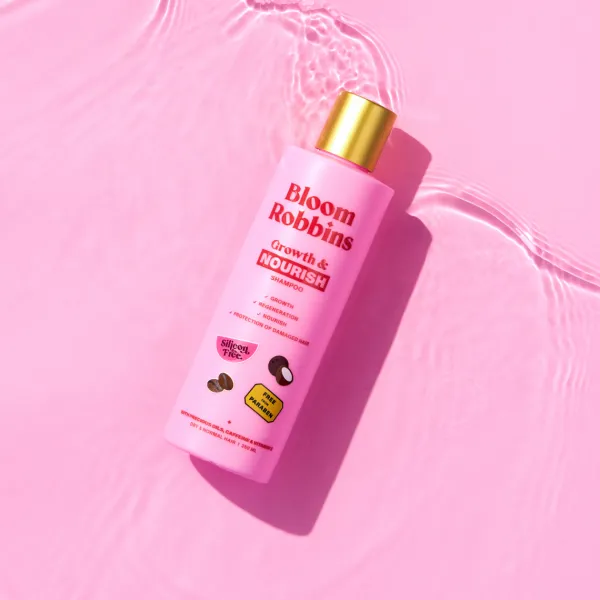 Bloom Robbins Growth & Nourish šampón pre zdravé a krásne vlasy 250 ml