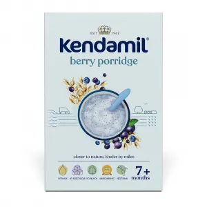 Kendamil s lesným ovocím 150 g,KENDAMIL Kaša mliečna s lesným ovocím (150 g), 7m+