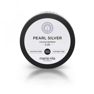 Maria Nila Colour Refresh Pearl Silver jemná vyživujúca maska bez permanentných farebných pigmentov výdrž 4 – 10 umytí 0.20 100 ml