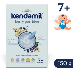 Kendamil s lesným ovocím 150 g,KENDAMIL Kaša mliečna s lesným ovocím (150 g), 7m+
