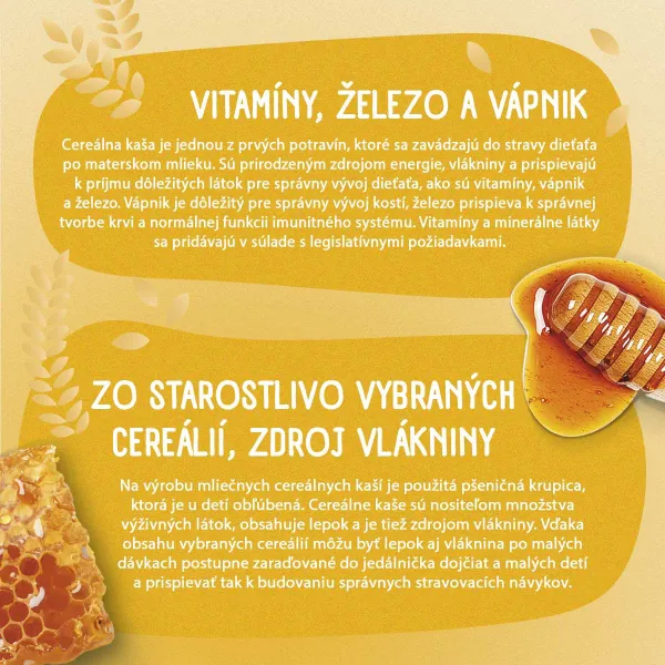 Sunar mliečna KAŠA KRUPICOVÁ Na dobrú noc