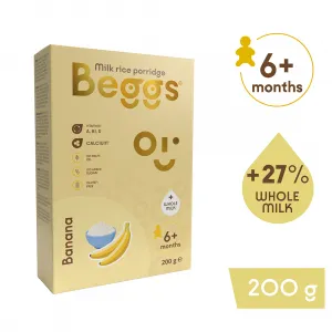 Beggs Mliečna kaša ryžová Banánová