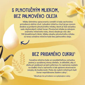 Sunar mliečna KAŠA KRUPICOVÁ Na dobrú noc