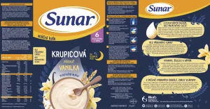 Sunar mliečna KAŠA KRUPICOVÁ Na dobrú noc