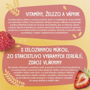 Sunar mliečna KAŠA 8 CEREÁLIÍ