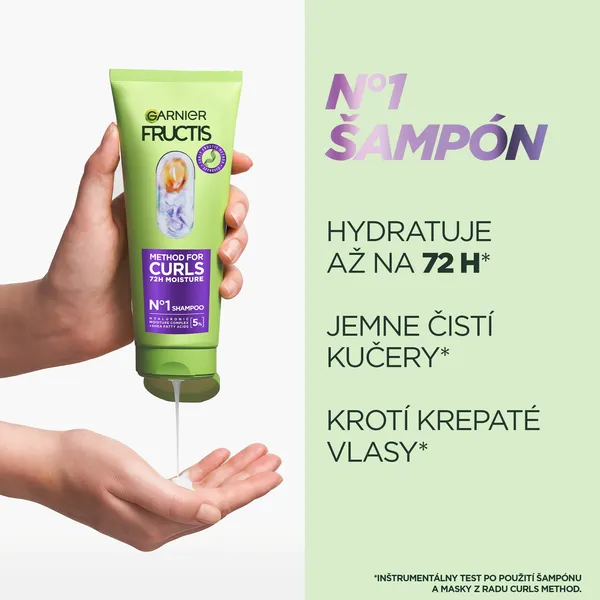Garnier Fructis Hydra Curls hydratačný šampón pre vlnité a kučeravé vlasy 200 ml