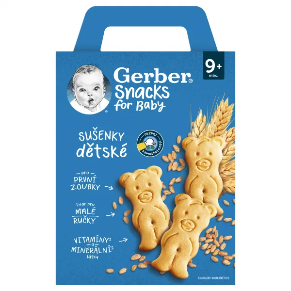 Gerber Snacks for Baby Detské SUŠIENKY