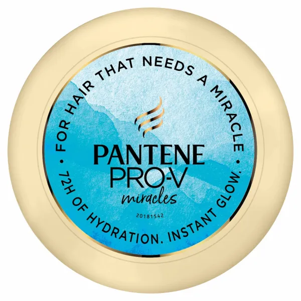 Pantene Pro-V Miracles Hydra Glow intenzívne hydratačná a vyživujúca maska pre suché a poškodené vlasy 300 ml