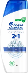Head & Shoulders Classic Clean 2in1 šampón proti lupinám 2 v 1 625 ml