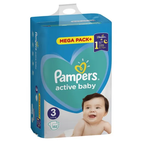 Pampers Active Baby MP+ S3