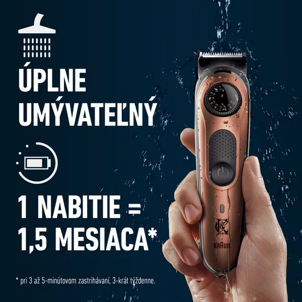 Gillette King C. Beard Trimmer PRO zastrihávač fúzov pre mužov 1 ks