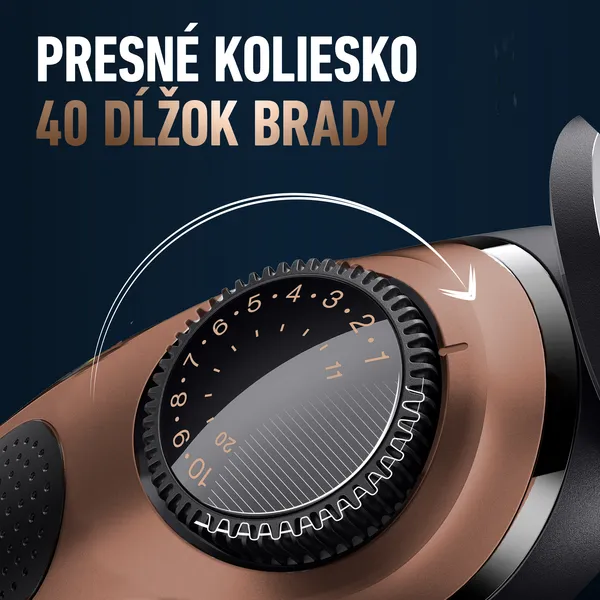 Gillette King C. Beard Trimmer PRO zastrihávač fúzov pre mužov 1 ks
