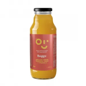 BEGGS Nápoj tropické ovocie 4m+ BIO 300 ml