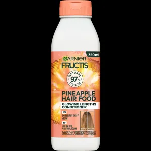 Garnier Fructis Pineapple Hair Food rozjasňujúci kondicionér pre dlhé vlasy 350 ml