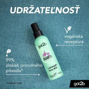 got2b Fresh it Up Extra Care suchý šampón v ľahkej sprejovej hmle vône Bergamot & Freesia 150 ml