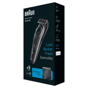 Braun Zastrihávač Brady Series 5 BT5421, Zastrihávač S Nástrojmi Na Úpravu A 100-minútovou Výdržou