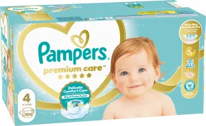 Pampers Premium Care 4 MAXI 9-14 kg 104 ks,PAMPERS Premium Care Plienky jednorazové 4 (9-14 kg) 104 ks - MEGA PACK