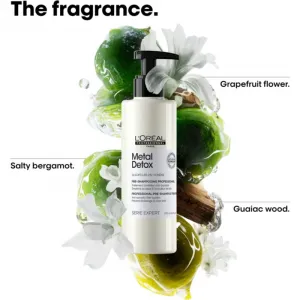 L’Oréal Professionnel Serie Expert Metal Detox pred-šampónová starostlivosť pre farbené a poškodené vlasy 250 ml