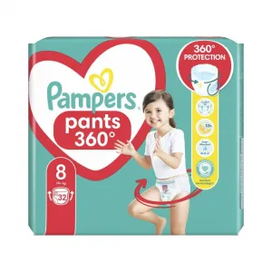 PAMPERS Plienky nohavičkové Active Baby Pants veľ. 8 (32 ks) 19+ kg