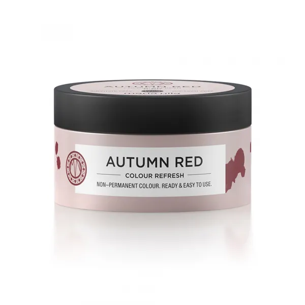 Maria Nila Colour Refresh Autumn Red jemná vyživujúca maska bez permanentných farebných pigmentov výdrž 4 – 10 umytí 6.60 100 ml